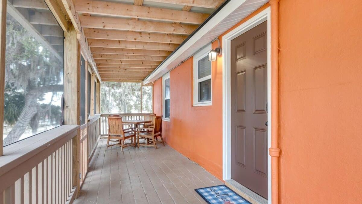 Retro Rainbow At Herb River-Orange Oasis #2-Upstairs Savannah Exterior foto
